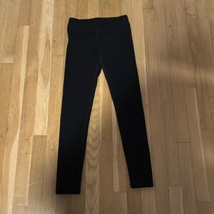 Athleta 
Black leggings, girls, size L/12